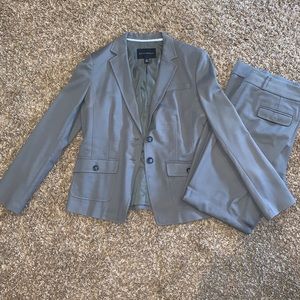 Banana Republic 2pc Women’s Suit Gray Martin Fit